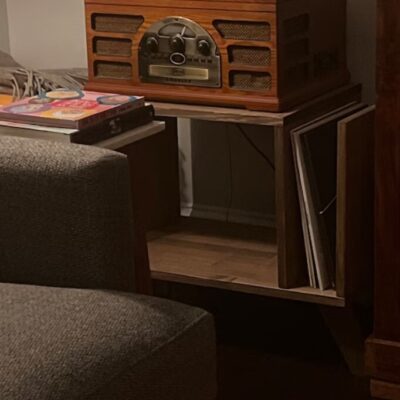 record player stand